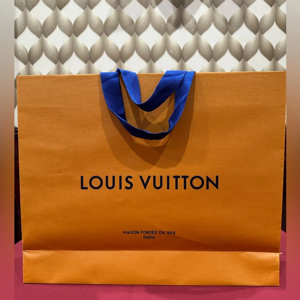 Louis Vuitton XL paper bag shopper tote gift